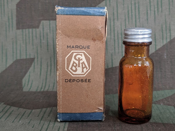 French Coramine Medicine Bottle in Box (Overdose Treatment)