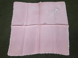 US Navy Sweetheart Hankie Pink
