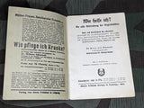 Wie Helfe Ich? Original First Aid Book 1934