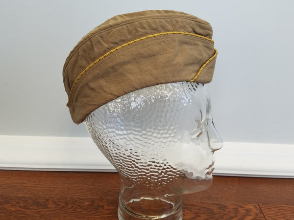 WAC Enlisted Khaki Wool Garrison Cap (Size 21)