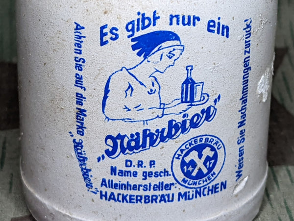 Nährbier Krug Hackerbräu München 0,25L DRP