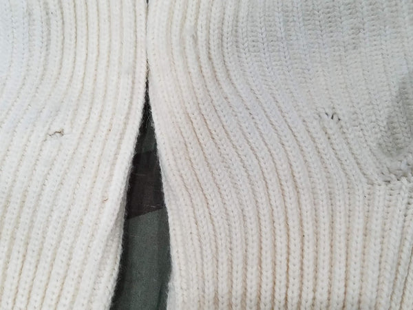 German Size 2 White Mittens