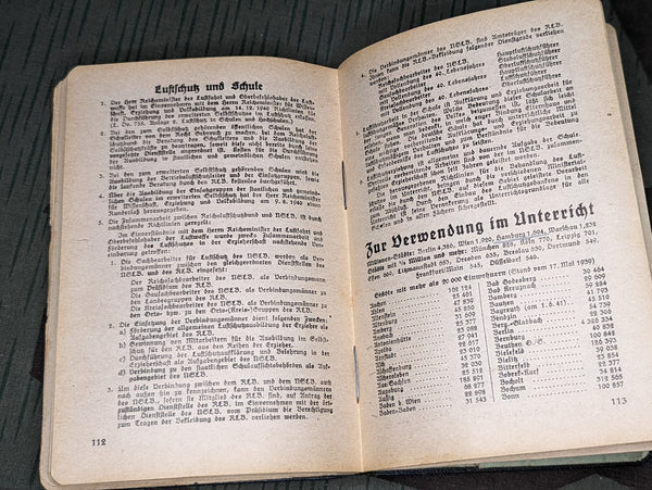 1942 Day Planer for the NSLB Teachers Union Interesting