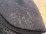 1920s Brown Cloche Hat