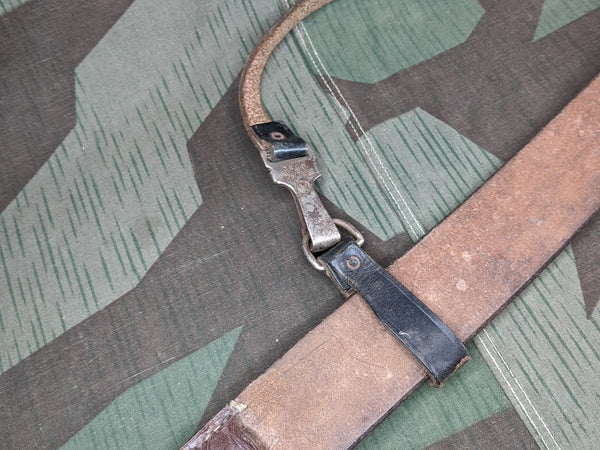 SS RZM Political Belt and Shoulder Strap Named