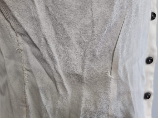 White Blouse and Black Skirt Outfit <br> (B-36" W-28" H-36")