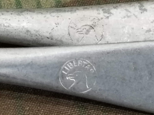 Set of German Aluminum Spoons
