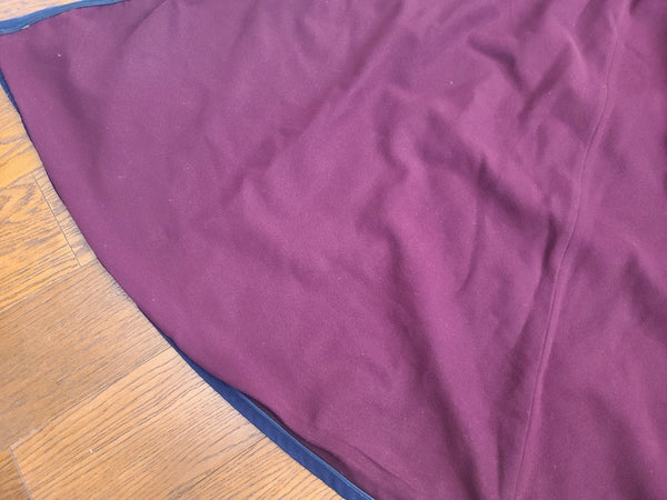 Blue Army Nurse Cape with Insignia
