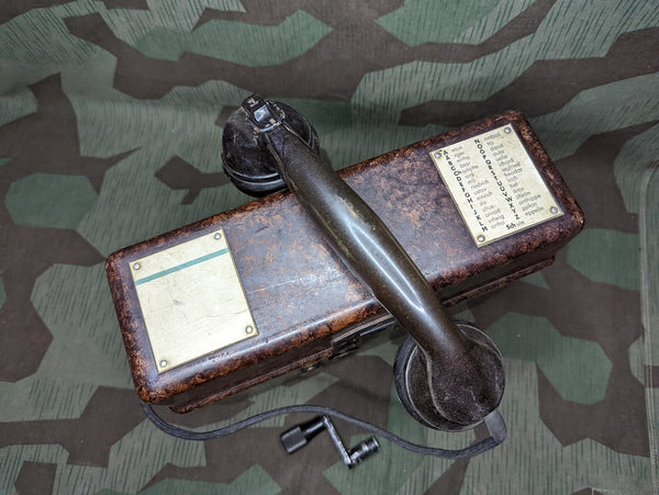 1939 FF33 Field Phone WORKING