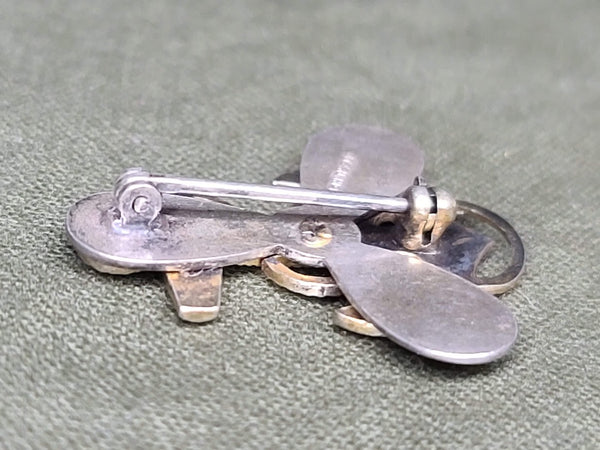 US Navy WAVES Sterling Insignia Pin