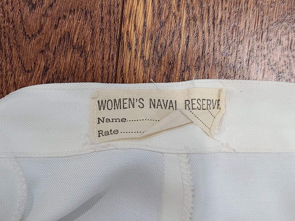 US Navy WAVES White Uniform <br> (B-34" W-24" H-34")