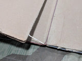 Leather Desk Blotter with Embossed Ship