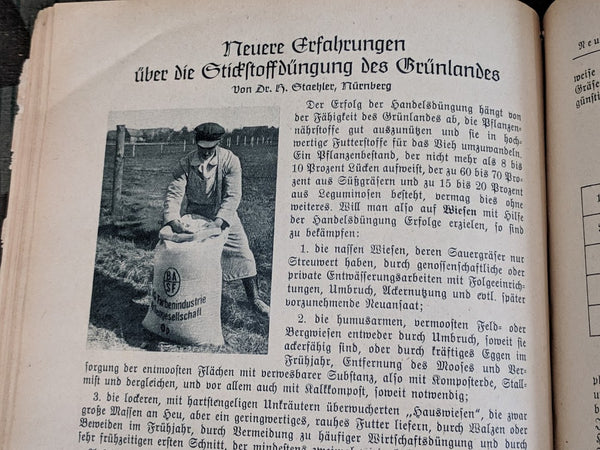 Scholle und Kraft 1939 Farmer's Calendar