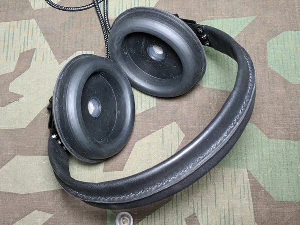 Repro Panzer Headset Dfh.b w/ Modern Headphone Jack