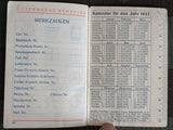 1936 Gütermann Thread Calendar Book