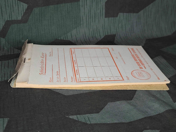 Game Score Sheet Booklet