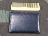 Black Velvet Clutch Purse with DRP Zipper
