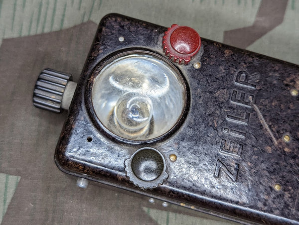 Original Zeiler Bakelite Flashlight With Original Battery