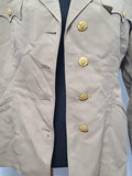 WAC Khaki Jacket 38S <br> (B-41.5" W-36")
