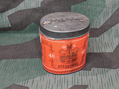 HN Tropen Packung Oval Tin for 48 Cigarettes