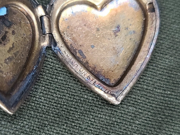 Infantry Sweetheart Locket Necklace
