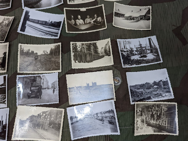 German Soldier's Photo Lot 40 Pieces