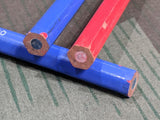 Red and Blue in One Woolco Magazinstift Colored Pencil