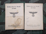 Lot of 10 AS-IS Bildbericht der Woche Pamphlets