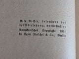 Die Feldbücher Heimat und Welt Book 1916