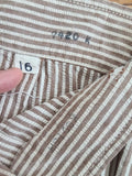 Army Nurse ANC Seersucker Trousers <br> (W-26" H-36")
