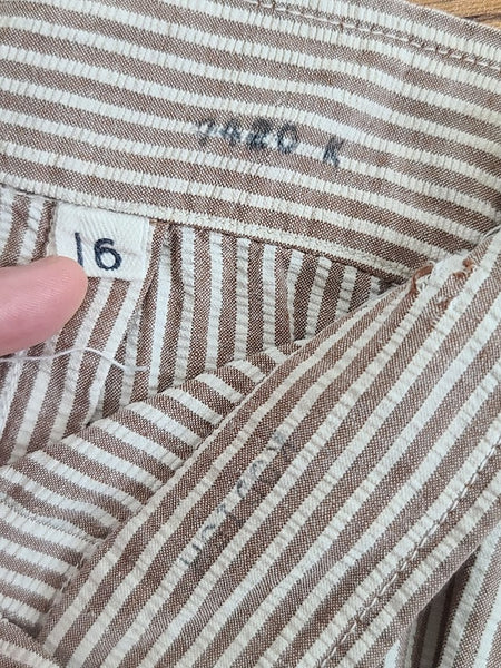 Army Nurse ANC Seersucker Trousers <br> (W-26" H-36")