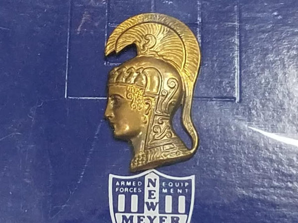 WAC Officer Collar Insignia on Card