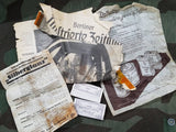 Lot of German Packaging / Paper Items