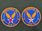 Army Air Corps "Remember Me" Sweetheart Patch Mirror in Envelope