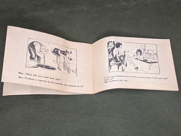 1944 "Smiles to Cure the Blues" Joke Booklet