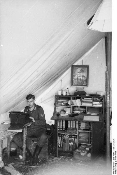 German Unmarked 2 Hole Punch