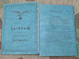 NEW Luftwaffe Mid-Late War Soldbuch