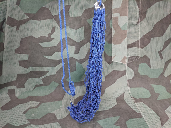 Blue Soutache Net Backpack