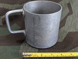 Large Aluminum Cup Heer 1940