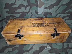 German 2cm Luftwaffe Flak Box G.I. Shipping Box