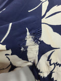 Navy Blue with White Flowers Dress (as-is) <br> (B-39" W-29" H-41")