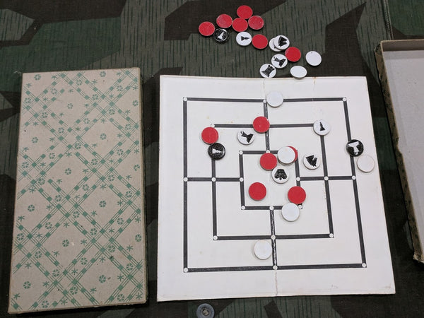 Chess Game Set Schach Mühle Dame Complete