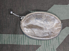 Faux Snakeskin Coin Purse
