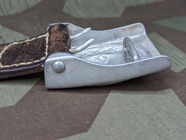 1937 Luftwaffe Drop Tail Aluminum Belt Buckle Jul. Kremp Lüdenscheid