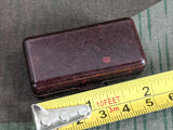 Tiny Bakelite Stamp Pad Box