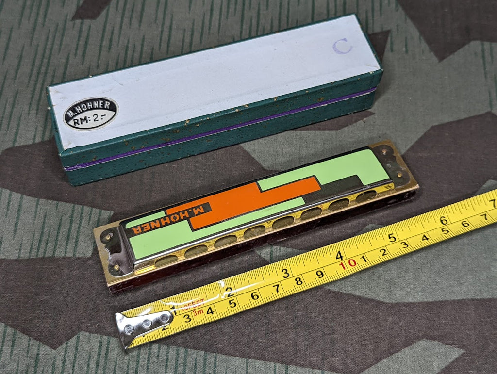 Neue Jugend Orange/Green Harmonica in C