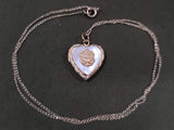 Army Sweetheart Heart Shaped Locket