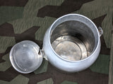 Aluminum Milk Can Unmarked