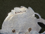 Sterling Army Sweetheart Necklace with Original Tag