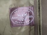 Officer's Wool Doeskin Overcoat Size 37R